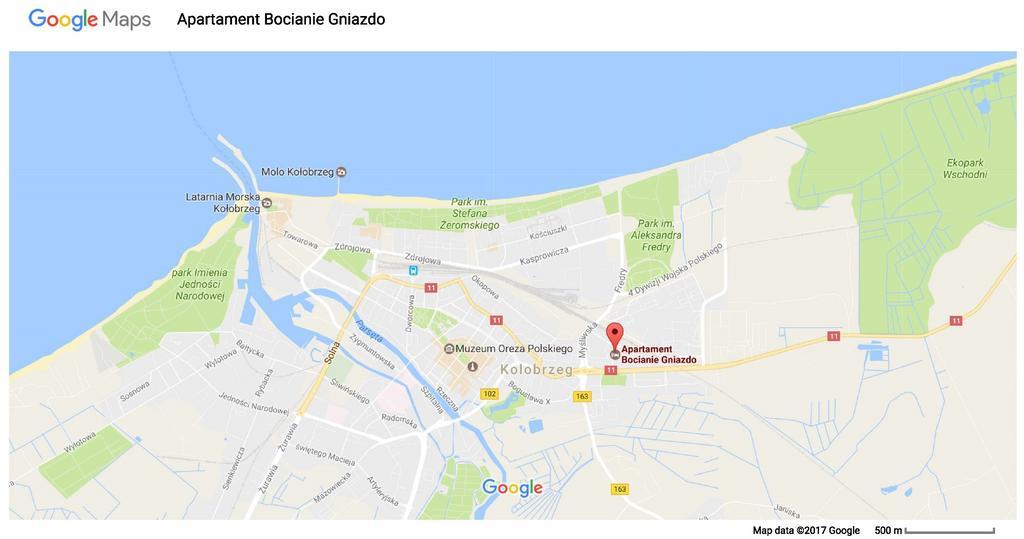 Apartament Bocianie Gniazdo Kolobřeh Exteriér fotografie